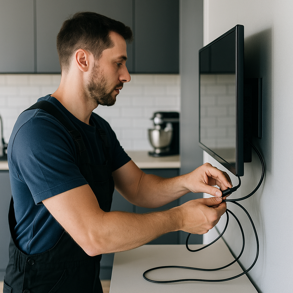 Professional squeegee technique for streak-free results